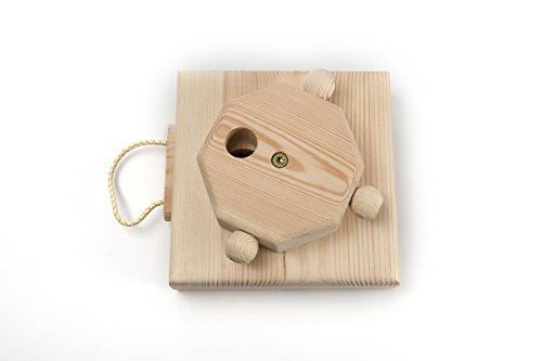 SUNNYDOGS Intelligenzspiel Dreh-Zieh-Spiel, Hundespielzeug aus Holz, Motivationsspiel mit Belohnung, Beschäftigungsspielzeug von SUNNYDOGS