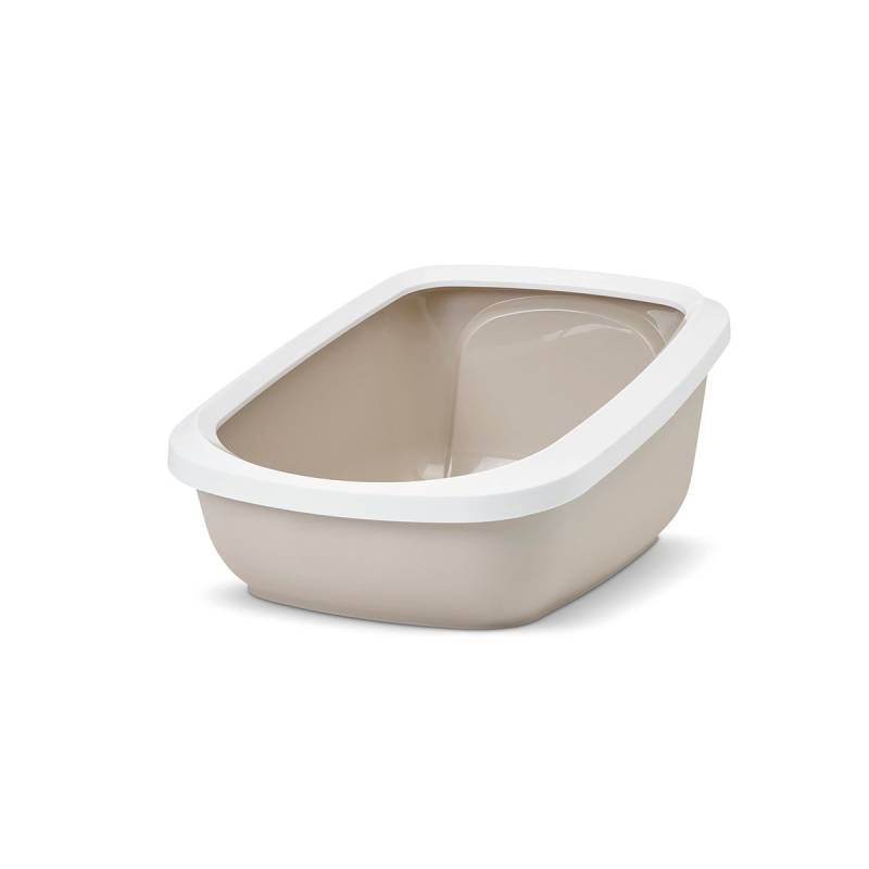 SAVIC Katzentoilette Aseo Jumbo weiß / mokka von SAVIC