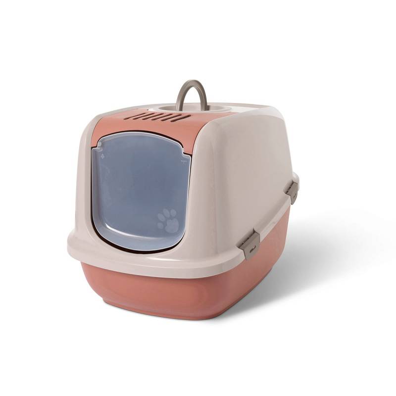 SAVIC Katzentoilette Nestor Jumbo champagner rosa / rot von SAVIC