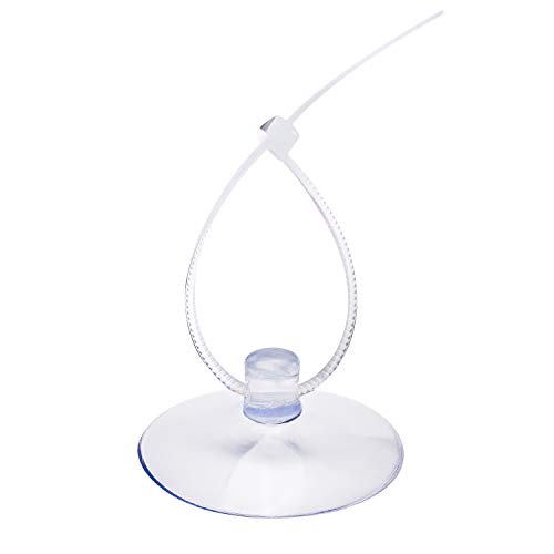 SAVITA 20 Stück Aquarium Saugnäpfe Saughaken mit abnehmbaren Haken und 40 verstellbaren Reißverschlüssen für Aquarium Bindendes Moos, Pflanzen, Garnelennest SAVITA 20 Stück Aquarium Saugnäpfe Saughaken mit abnehmbaren Haken und 40 verstellbaren Reißverschlüssen für Aquarium Bindendes Moos, Pflanzen, Garnelennest von SAVITA