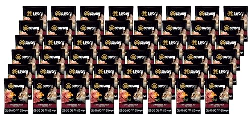 Savory - Katzenfutter Nass - Katzennassfutter - für Kätzchen - Lamm & Kürbis - Weiche Fleischstücke, mit Taurin, Vitamine E, D3, Zink - Nassfutter 48er-Pack (48x85 g) von SAVORY to excite