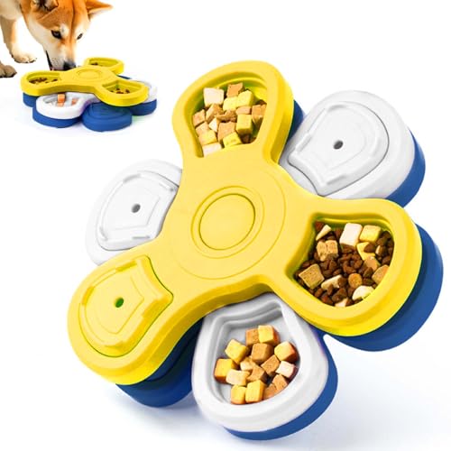 SAVOSWEET Dreischichtiger Rutschfester Slow Feeder Hundenapf – Interaktives Intelligenzspielzeug für Hunde, Schlingnapf für Nass- und Trockenfutter von SAVOSWEET