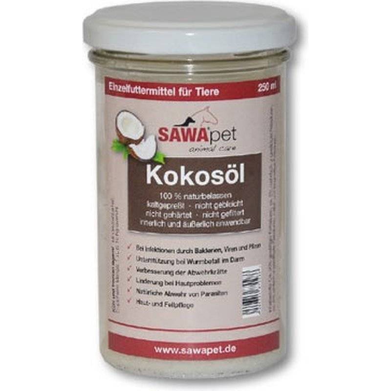 SAWApet Bio Kokos�l - 500 ml (35,80 € pro 1 l) von SAWApet