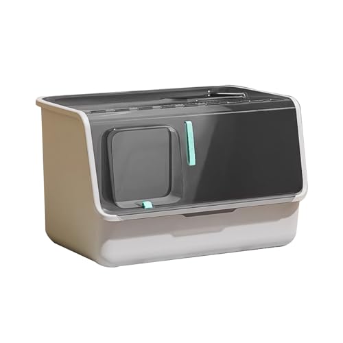 Katzentoilette Mit Zugang Von Oben, Vollständig Geschlossene Katzentoilette, Spritzwassergeschützte Katzentoilette, Geeignet for Katzen Bis Zu 15 Kg Katzentoilette Mit Zugang Von Oben, Vollständig Geschlossene Katzentoilette, Spritzwassergeschützte Katzentoilette, Geeignet for Katzen Bis Zu 15 Kg von SBCC