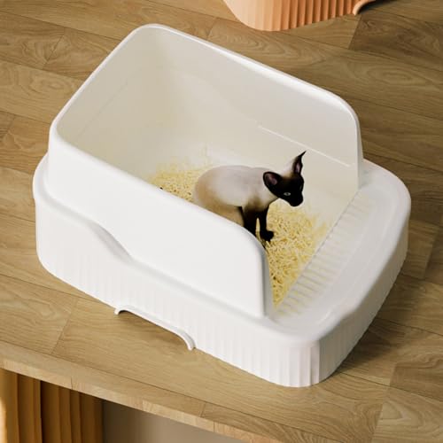Offene, Spritzwassergeschützte Katzentoilette, Katzentoilette, Katzenbedarf, Abnehmbar Und Leicht Zu Reinigen Offene, Spritzwassergeschützte Katzentoilette, Katzentoilette, Katzenbedarf, Abnehmbar Und Leicht Zu Reinigen von SBCC
