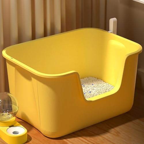 Offene Katzentoilette, Verdicktes PP-Material, Geeignet for Katzen Unter 10 Kg, Leicht Zu Reinigen Offene Katzentoilette, Verdicktes PP-Material, Geeignet for Katzen Unter 10 Kg, Leicht Zu Reinigen von SBCC