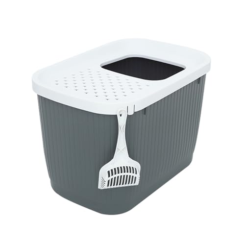 Vollständig Geschlossene Aufbewahrungsbox for Katzen, Katzentoilette, Katzentoilette, Top-In- Und Top-Out-Katzenstreuschaufel Vollständig Geschlossene Aufbewahrungsbox for Katzen, Katzentoilette, Katzentoilette, Top-In- Und Top-Out-Katzenstreuschaufel von SBCC