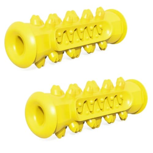 Hundespielzeug， Hundespielzeug Hund Molar Zahnbürste Spielzeug Kauen Reinigung Zähne Sichere Welpen Zahnpflege Weiche Haustier Reinigung Spielzeug 2Pcs F(C) von SBJKLYRN