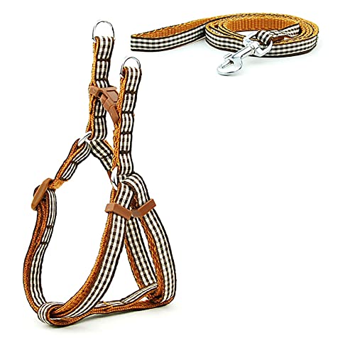SBJKLYRN Hundegeschirr， Leinenset for Hunde, Bedruckt, Geschirr for kleine, und Leine, Set for Spaziergänge mit der Katze, 3 m(9,XS) von SBJKLYRN