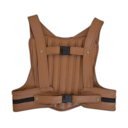 Billy Campbell The Rocketeer Rocket Pack Hundegeschirr aus Leder, Hellbraun (US, Alpha, Einheitsgröße, regulär, hellbraun) von SBL SOUTH BEACH LEATHER