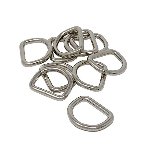 SBS D-Ring | 10 Stück | 35 x 27 mm | Stärke 4mm | Halbrunder Ring Halbring rostfrei SBS D-Ring | 10 Stück | 35 x 27 mm | Stärke 4mm | Halbrunder Ring Halbring rostfrei von SBS