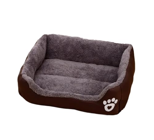 Großes Hundebett für Haustiere, warmes Haus, bonbonfarben, quadratisch, Nest, Haustierhütte für kleine, mittelgroße und große Hunde, Katzen, Welpen, Hundekörbe in Übergröße (Farbe: 10, Größe: 48 x 36 Großes Hundebett für Haustiere, warmes Haus, bonbonfarben, quadratisch, Nest, Haustierhütte für kleine, mittelgroße und große Hunde, Katzen, Welpen, Hundekörbe in Übergröße (Farbe: 10, Größe: 48 x 36 von SBTRKT