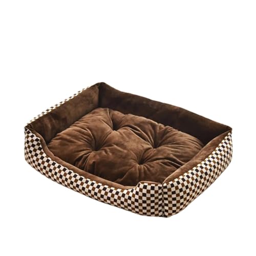 Großes Hundebett für Haustiere, warmes Haus, bonbonfarben, quadratisch, Nest, Haustierhütte für kleine, mittelgroße und große Hunde, Katzen, Welpen, Hundekörbe in Übergröße (Farbe: 12, Größe: 48 x 36 Großes Hundebett für Haustiere, warmes Haus, bonbonfarben, quadratisch, Nest, Haustierhütte für kleine, mittelgroße und große Hunde, Katzen, Welpen, Hundekörbe in Übergröße (Farbe: 12, Größe: 48 x 36 von SBTRKT