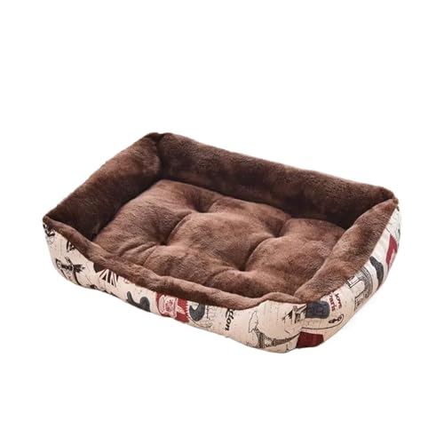 Großes Hundebett für Haustiere, warmes Haus, bonbonfarben, quadratisch, Nest, Haustierhütte für kleine, mittelgroße und große Hunde, Katzen, Welpen, Hundekörbe in Übergröße (Farbe: 16, Größe: 48 x 36 Großes Hundebett für Haustiere, warmes Haus, bonbonfarben, quadratisch, Nest, Haustierhütte für kleine, mittelgroße und große Hunde, Katzen, Welpen, Hundekörbe in Übergröße (Farbe: 16, Größe: 48 x 36 von SBTRKT