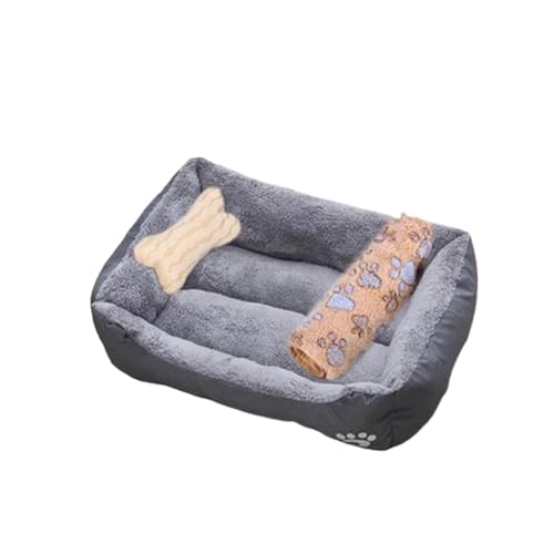 Großes Hundebett für Haustiere, warmes Haus, bonbonfarben, quadratisch, Nest, Haustierhütte für kleine, mittelgroße und große Hunde, Katzen, Welpen, Hundekörbe in Übergröße (Farbe: 3-in-1, 5, Größe: Großes Hundebett für Haustiere, warmes Haus, bonbonfarben, quadratisch, Nest, Haustierhütte für kleine, mittelgroße und große Hunde, Katzen, Welpen, Hundekörbe in Übergröße (Farbe: 3-in-1, 5, Größe: von SBTRKT