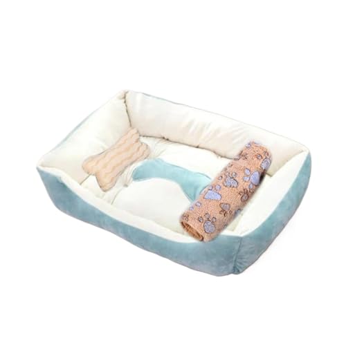 Großes Hundebett für Haustiere, warmes Haus, bonbonfarben, quadratisch, Nest, Haustierhütte für kleine, mittelgroße und große Hunde, Katzen, Welpen, Hundekörbe in Übergröße (Farbe: 3-in-1, 4, Größe: Großes Hundebett für Haustiere, warmes Haus, bonbonfarben, quadratisch, Nest, Haustierhütte für kleine, mittelgroße und große Hunde, Katzen, Welpen, Hundekörbe in Übergröße (Farbe: 3-in-1, 4, Größe: von SBTRKT