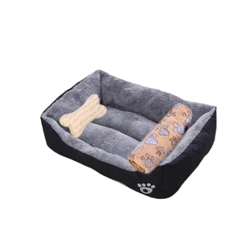 Großes Hundebett für Haustiere, warmes Haus, bonbonfarben, quadratisch, Nest, Haustierhütte für kleine, mittelgroße und große Hunde, Katzen, Welpen, Hundekörbe in Übergröße (Farbe: 3-in-1, 6, Größe: Großes Hundebett für Haustiere, warmes Haus, bonbonfarben, quadratisch, Nest, Haustierhütte für kleine, mittelgroße und große Hunde, Katzen, Welpen, Hundekörbe in Übergröße (Farbe: 3-in-1, 6, Größe: von SBTRKT