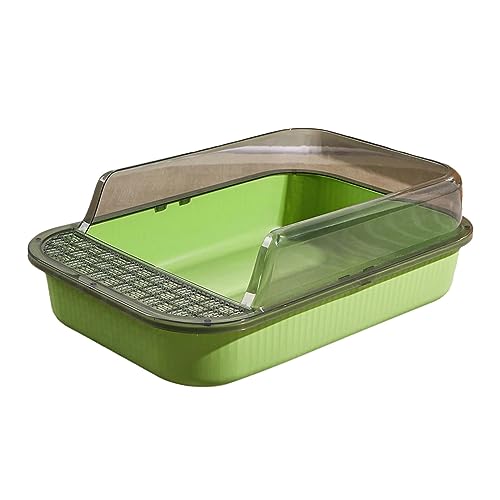 Katzenstreubehälter, Katzentoilette for Kätzchen, Katzensandkasten, hohe Seitenwände, Katzenbettpfanne, Katzensandbecken, stabil, spritzwassergeschützt, oben offen, Katzentoilette, Katzentoilette, tra Katzenstreubehälter, Katzentoilette for Kätzchen, Katzensandkasten, hohe Seitenwände, Katzenbettpfanne, Katzensandbecken, stabil, spritzwassergeschützt, oben offen, Katzentoilette, Katzentoilette, tra von SBZIOJHDR