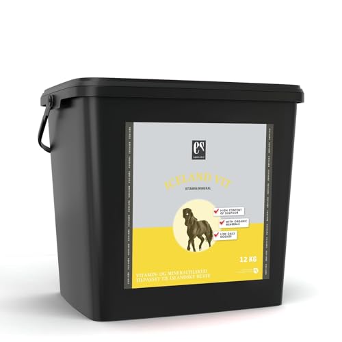SCANFARM Equsana Island VIT, 12 kg - Vitaminergänzung für Islandpferde aller Altersstufen und Aktivitätsniveaus - Kühl und trocken lagern von SCANFARM