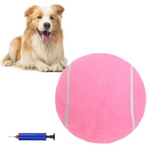 SCENEREAL Großer Tennisball für Hunde, 24,1 cm, aufblasbarer Hundespielzeug, Bälle für große, mittelgroße und kleine Hunde, Welpen, lustiger interaktiver Sportball für Indoor-Outdoor-Training, Spielen SCENEREAL Großer Tennisball für Hunde, 24,1 cm, aufblasbarer Hundespielzeug, Bälle für große, mittelgroße und kleine Hunde, Welpen, lustiger interaktiver Sportball für Indoor-Outdoor-Training, Spielen von SCENEREAL