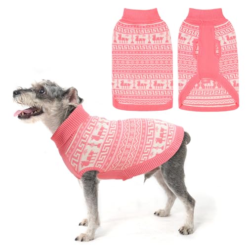 SCENEREAL Hässlicher Hundepullover für kleine, mittelgroße und große Hunde, Rosa, Größe XS SCENEREAL Hässlicher Hundepullover für kleine, mittelgroße und große Hunde, Rosa, Größe XS von SCENEREAL