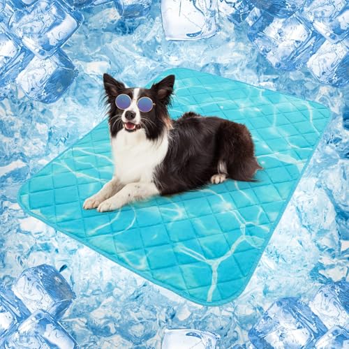 SCENEREAL Hunde-Kühlmatte für große Hunde, waschbare Hunde-Kühlmatten für heiße Sommertage, Haustier-Überwurfdecke, weich, langlebig, um kühl zu halten, Sofa, Couch, Autositzbezug für S, M, L, XL SCENEREAL Hunde-Kühlmatte für große Hunde, waschbare Hunde-Kühlmatten für heiße Sommertage, Haustier-Überwurfdecke, weich, langlebig, um kühl zu halten, Sofa, Couch, Autositzbezug für S, M, L, XL von SCENEREAL
