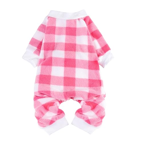 SCENEREAL Hunde-Pyjama für kleine bis große Hunde, weicher Haustierpullover, Kleidung, warmer Welpeneinteiler, Outfits für Hunde, Winter Weihnachten – Hund Jammies Pjs SCENEREAL Hunde-Pyjama für kleine bis große Hunde, weicher Haustierpullover, Kleidung, warmer Welpeneinteiler, Outfits für Hunde, Winter Weihnachten – Hund Jammies Pjs von SCENEREAL