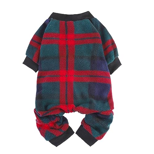 SCENEREAL Hunde-Pyjama für kleine bis große Hunde, weicher Haustierpullover, Kleidung, warmer Welpeneinteiler, Outfits für Hunde, Winter Weihnachten – Hund Jammies Pjs SCENEREAL Hunde-Pyjama für kleine bis große Hunde, weicher Haustierpullover, Kleidung, warmer Welpeneinteiler, Outfits für Hunde, Winter Weihnachten – Hund Jammies Pjs von SCENEREAL