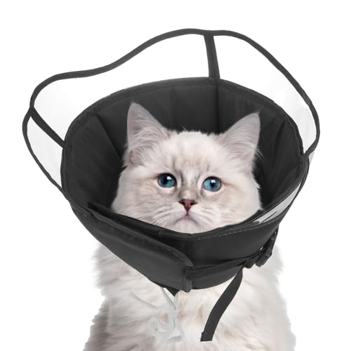 SCENEREAL Hundekegel für Hunde nach Operationen, verstellbares Hundekegelhalsband, Alternative zum Lecken für Wundpflege, Spay, Neuter, weicher Genesungskegel für kleine Hunde, Welpen, Katzen, SCENEREAL Hundekegel für Hunde nach Operationen, verstellbares Hundekegelhalsband, Alternative zum Lecken für Wundpflege, Spay, Neuter, weicher Genesungskegel für kleine Hunde, Welpen, Katzen, von SCENEREAL
