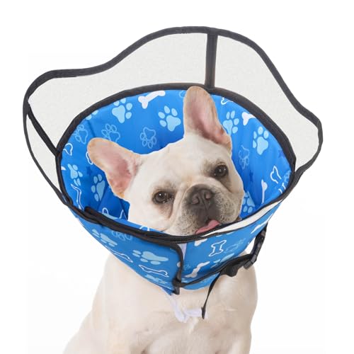 SCENEREAL Hundekegel für Hunde nach Operationen, verstellbares Kegelhalsband, Alternative zum Stoppen des Leckens für Wundpflege, Spay, Neuter, weiche Erholung, Kegelhals, E-Halsband für Hunde, Größe SCENEREAL Hundekegel für Hunde nach Operationen, verstellbares Kegelhalsband, Alternative zum Stoppen des Leckens für Wundpflege, Spay, Neuter, weiche Erholung, Kegelhals, E-Halsband für Hunde, Größe von SCENEREAL