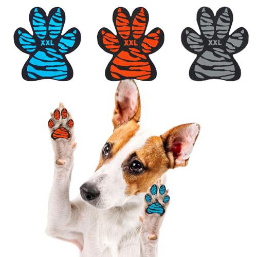 SCENEREAL Hundepfotenschutz, rutschfeste Griffe, damit Hunde nicht auf Hartholzböden rutschen, am besten für heiße Sommerpflaster, Hundeschuhe, Socken, Ersatz, S, 48 Stück SCENEREAL Hundepfotenschutz, rutschfeste Griffe, damit Hunde nicht auf Hartholzböden rutschen, am besten für heiße Sommerpflaster, Hundeschuhe, Socken, Ersatz, S, 48 Stück von SCENEREAL