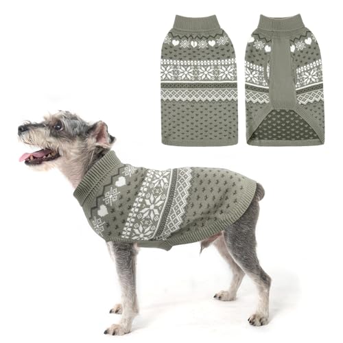SCENEREAL Hundepullover für kleine, mittelgroße und große Hunde, Grau, Größe S SCENEREAL Hundepullover für kleine, mittelgroße und große Hunde, Grau, Größe S von SCENEREAL