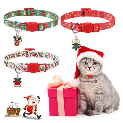 SCENEREAL Katzenhalsband mit Glöckchen, Sicherheitsschnalle, weich, verstellbar, für den täglichen Gebrauch, Kätzchen, Welpen, personalisierte Halsbänder für Hunde, Mädchen, Jungen SCENEREAL Katzenhalsband mit Glöckchen, Sicherheitsschnalle, weich, verstellbar, für den täglichen Gebrauch, Kätzchen, Welpen, personalisierte Halsbänder für Hunde, Mädchen, Jungen von SCENEREAL