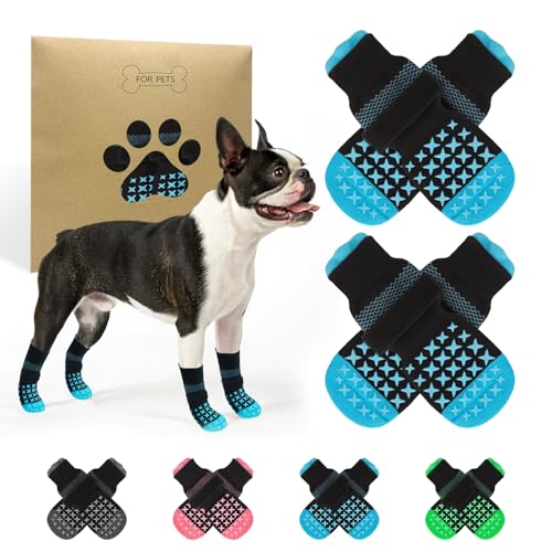 SCENEREAL Rutschfeste Hundesocken, um das Lecken von Pfoten zu verhindern, Hundeschuhe und Pfotenschutz für heiße Gehweg-Hartholzböden, Traktionskontrolle für kleine, mittelgroße und große ältere SCENEREAL Rutschfeste Hundesocken, um das Lecken von Pfoten zu verhindern, Hundeschuhe und Pfotenschutz für heiße Gehweg-Hartholzböden, Traktionskontrolle für kleine, mittelgroße und große ältere von SCENEREAL