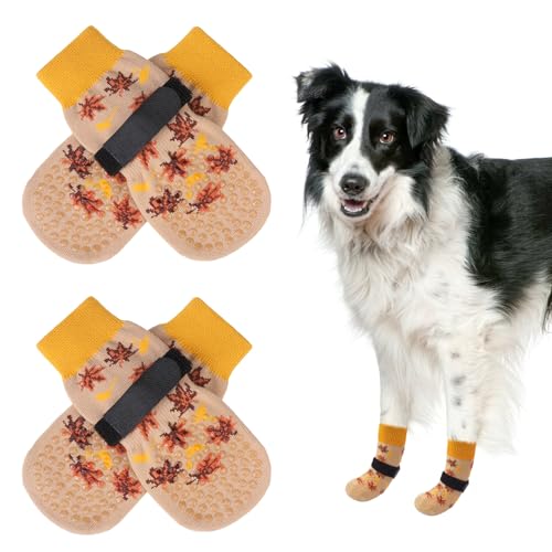 SCENEREAL Rutschfeste Hundesocken von SCENEREAL