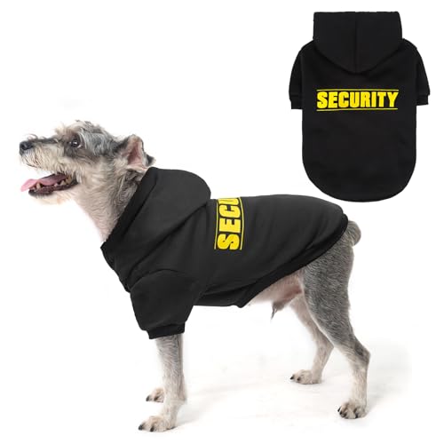 SCENEREAL Sicherheits-Hunde-Kapuzenpullover für kleine, mittelgroße und große Hunde, Haustier-Halloween-Kostüm, gebürstetes Fleece, Kleidung mit Hut, weich, warm, Winter-Welpenmantel mit Loch für die SCENEREAL Sicherheits-Hunde-Kapuzenpullover für kleine, mittelgroße und große Hunde, Haustier-Halloween-Kostüm, gebürstetes Fleece, Kleidung mit Hut, weich, warm, Winter-Welpenmantel mit Loch für die von SCENEREAL