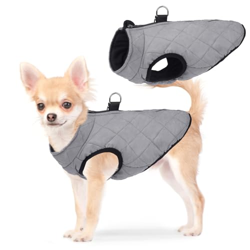 SCENEREAL Winter Dog Vest Coat with Harness Built in, Warm Dog Jacket for Small Medium Large Dogs, Dog Cold Weather Coats with Zipper, Fleece Puffer Vest Windproof Snow Clothes for Puppy Pet SCENEREAL Winter Dog Vest Coat with Harness Built in, Warm Dog Jacket for Small Medium Large Dogs, Dog Cold Weather Coats with Zipper, Fleece Puffer Vest Windproof Snow Clothes for Puppy Pet von SCENEREAL