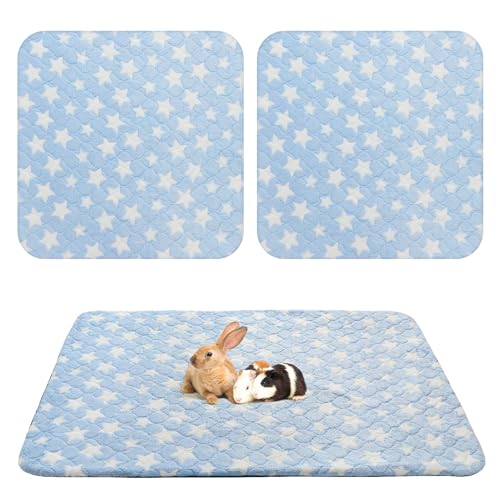 Scenereal Kleintier-Bettmatte, Meerschweinchen-Fleece-Käfigeinlagen mit niedlichem Sternmuster, weiche und warme Haustier-Bettwäsche, Schlafunterlage für Kaninchen, Ratten, Igel, Zuckergleiter, Scenereal Kleintier-Bettmatte, Meerschweinchen-Fleece-Käfigeinlagen mit niedlichem Sternmuster, weiche und warme Haustier-Bettwäsche, Schlafunterlage für Kaninchen, Ratten, Igel, Zuckergleiter, von SCENEREAL