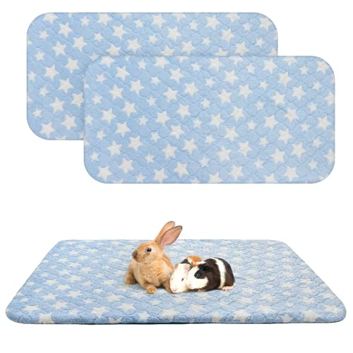 Scenereal Kleintier-Bettmatte, Meerschweinchen-Fleece-Käfigeinlagen mit niedlichem Sternmuster, weiche und warme Haustier-Bettwäsche, Schlafunterlage für Kaninchen, Ratten, Igel, Zuckergleiter, Scenereal Kleintier-Bettmatte, Meerschweinchen-Fleece-Käfigeinlagen mit niedlichem Sternmuster, weiche und warme Haustier-Bettwäsche, Schlafunterlage für Kaninchen, Ratten, Igel, Zuckergleiter, von SCENEREAL