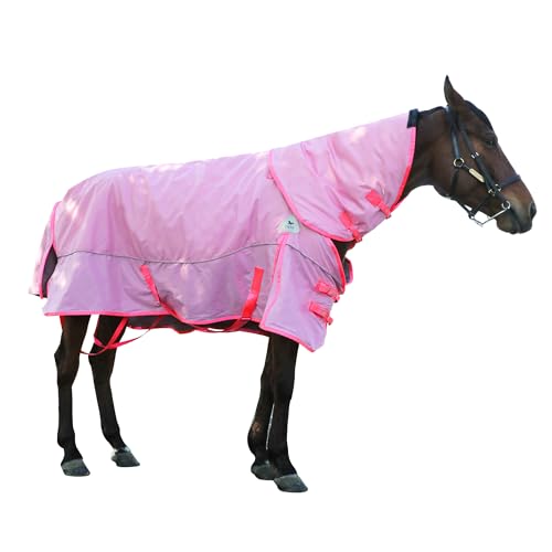 Winterdecke für Pferde, Rosa, verstellbare Riemen, Rosa, 208,3 cm Winterdecke für Pferde, Rosa, verstellbare Riemen, Rosa, 208,3 cm von SCGFPOE