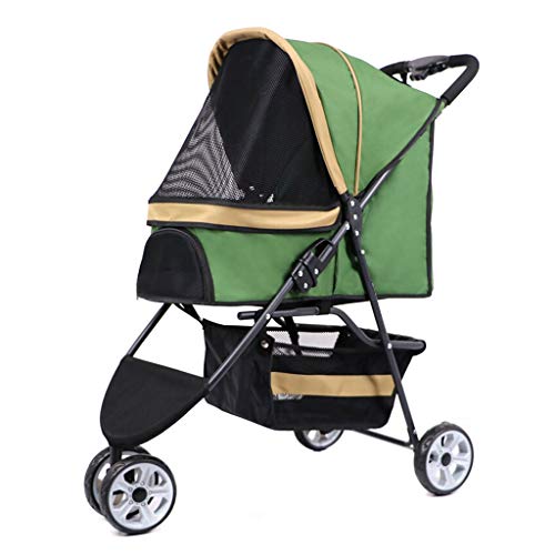 Leichter Haustier-Kinderwagen-Hundewagen, Faltbarer Hundewagen mit Aufbewahrungskorb, für maximale Tragfähigkeit 33 Pfund, schicker, zusammenklappbarer tragbarer Reisewagen, zum Spazierengehen Leichter Haustier-Kinderwagen-Hundewagen, Faltbarer Hundewagen mit Aufbewahrungskorb, für maximale Tragfähigkeit 33 Pfund, schicker, zusammenklappbarer tragbarer Reisewagen, zum Spazierengehen von SCHAAN