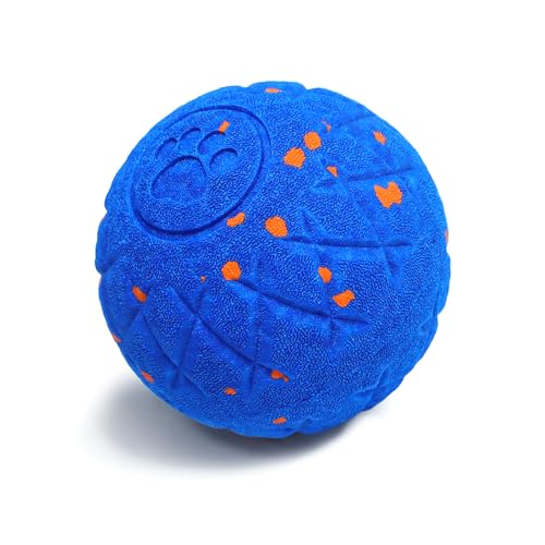 SCHITEC Automatische Hundebälle, [Upgrade] Smart Roll Hundespielzeug mit Hindernisvermeidung, langlebiges ETPU geräuscharmes interaktives Haustierspielzeug mit 3 Modi, wasserdichter beweglicher Ball von SCHITEC