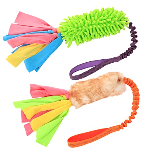 SCHITEC Hundespielzeug,2 Pack Interaktives Spieltrainingsseil Hunde Spielzeug, Quietschendes Tauziehspielzeug für Welpen, Kleine, Mittlere und Große Hunde SCHITEC Hundespielzeug,2 Pack Interaktives Spieltrainingsseil Hunde Spielzeug, Quietschendes Tauziehspielzeug für Welpen, Kleine, Mittlere und Große Hunde von SCHITEC