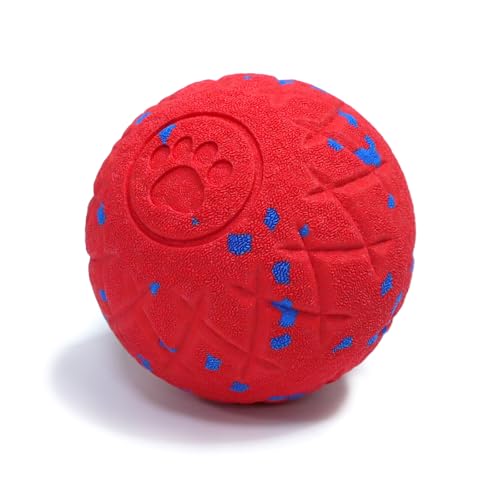 SCHITEC Interaktives Hundespielzeug, [Upgrade] Intelligente Hüpfende Hundebälle mit Hindernisvermeidung, langlebiges ETPU geräuscharmes Haustierspielzeug mit 3 Modi, IP54 wasserdichter Ball für von SCHITEC