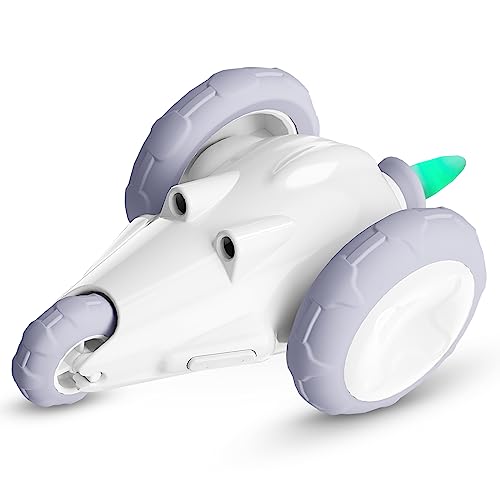 SCHITEC Interaktives Katzenspielzeug, Automatisches Bionisches Mäusespielzeug mit LED Blinkende Schwanz für Indoor Katzen, USB Wiederaufladbares Intelligentes Elektrisches Kätzchen-Übungsspielzeug SCHITEC Interaktives Katzenspielzeug, Automatisches Bionisches Mäusespielzeug mit LED Blinkende Schwanz für Indoor Katzen, USB Wiederaufladbares Intelligentes Elektrisches Kätzchen-Übungsspielzeug von SCHITEC