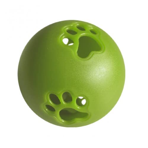 SCHUTZGEIST Katzen-Snackball Ø 6cm - Made in Germany - frei von Schadstoffen - Cat Activity Snackball, Leckereienball für Katzen, Futterspielzeug, Futterball, Snackspender, Leckereienspender von SCHUTZGEIST