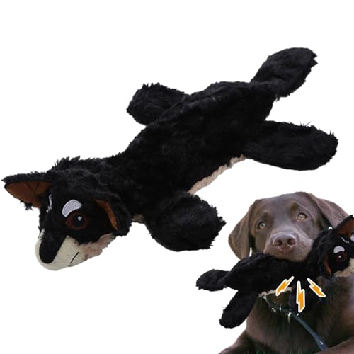 SCOOVY Haustier-Plüsch-Soundspielzeug - Plüsch-Kauspielzeug für Hunde mit Quietschgeräusch und Geräusch | Tragbares Plüsch-Kauspielzeug, Plüsch-Hundespielzeug für Katzen, kleine mittelgroße Hunde und von SCOOVY