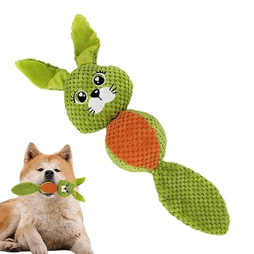 SCOOVY Quietschendes Hundespielzeug | Interaktives ausgestopftes Hundespielzeug,Hundespielzeug für Aggressive Kauer, Stofftier-Hunde-Plüschtier für Welpen, kleine, mittlere und große Hunde von SCOOVY