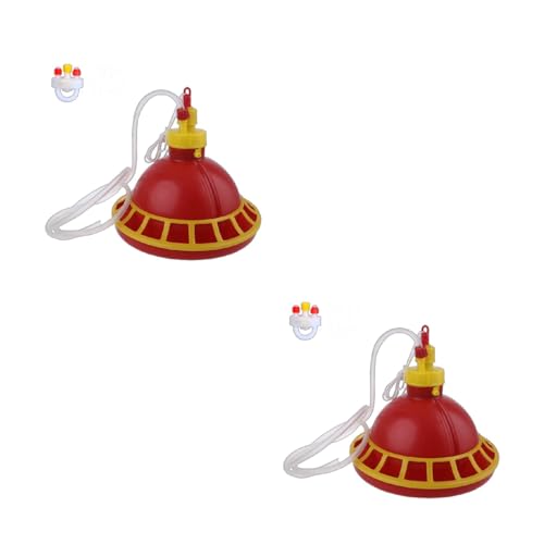 Küken-Futterstation für Geflügel, zum Aufhängen, Wasserspender für Vögel, Geflügel, leicht zu reinigen, Vogelfutterschale Küken-Futterstation für Geflügel, zum Aufhängen, Wasserspender für Vögel, Geflügel, leicht zu reinigen, Vogelfutterschale von SCUDGOOD