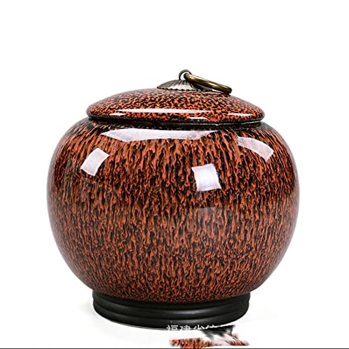 SCZMBLTLNV Urne Für Haustiere Pet Urn for Dogs Cats Ashes Keepsake Memorial Box Funeral Set Burial Urns for Cremated Remains Ash Vial Adult Funeral Urn Pet Cat and Dog Urn 08283(C) von SCZMBLTLNV
